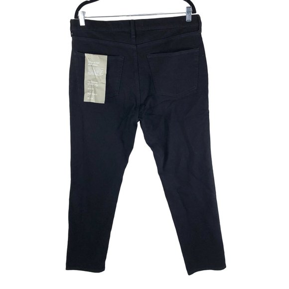 Everlane Mens The Relaxed Straight Jean High Stretch Black 35x32 - Picture 4 of 7